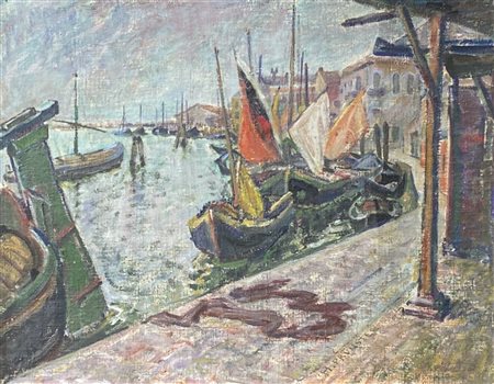 Hans Prünster (Riffian/Rifiano 1907 - Bozen/Bolzano 2005) Chioggia, 1955...