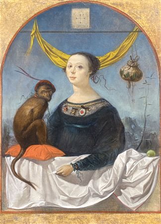 Massimo Rao (San Salvatore Telesino 1950 - San Venanzo 1996) Donna con...