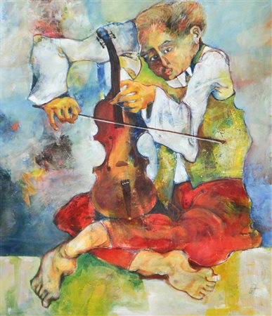 Hubert Zanol (Rodeneck/Rodengo 1936 - Neustift/Novacella 2004) Violinista,...