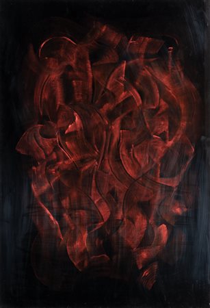 Hansgeorg Hölzl (Meran/Merano 1932 - 2018) Senza titolo, 1970;Acrilico su...