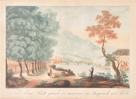 Pietro Marchioretto/Gaetano Zancon Veduta d’un Ponte prima di arrivare in...