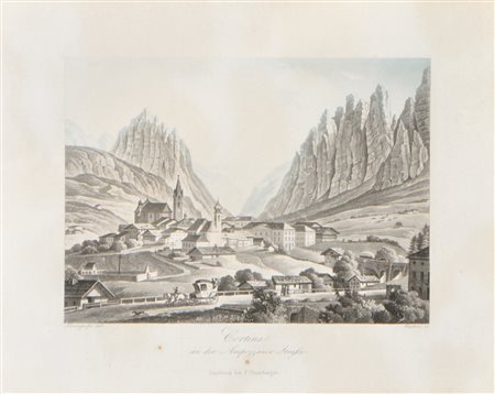 Franz Schweighofer/Frederic Martens Cortina sulla strada dell’Ampezzo,...