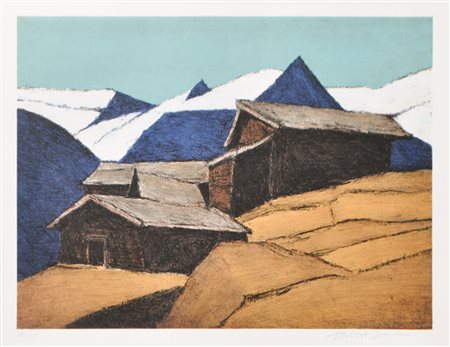 Herbert Danler (Fulpmes 1928 - Telfes im Stubaital 2011) Marchegg nella Val...