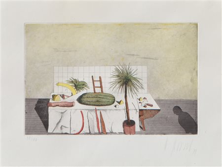 Karl Korab (Falkenstein in Niederösterreich 1937) Senza titolo,...