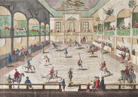 Georg Balthasar Probst, Augsburg um 1760 Prospetto atrii Catadromi. Prospetto...