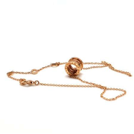 Collana Bvlgari, collezione B Zero1 in oro 18 kt
