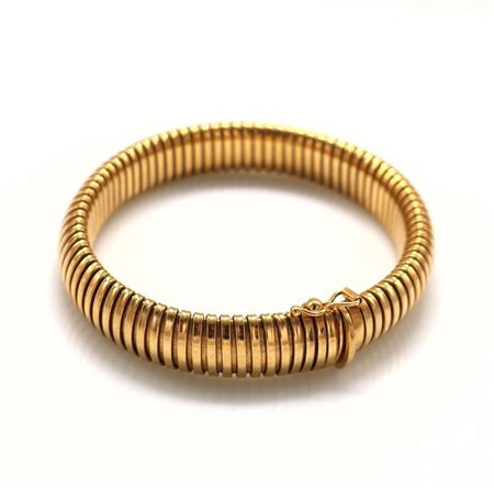 Bracciale in oro 18 kt Tubogas