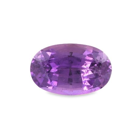 Zaffiro viola naturale