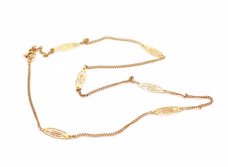 Collana in oro 18 kt