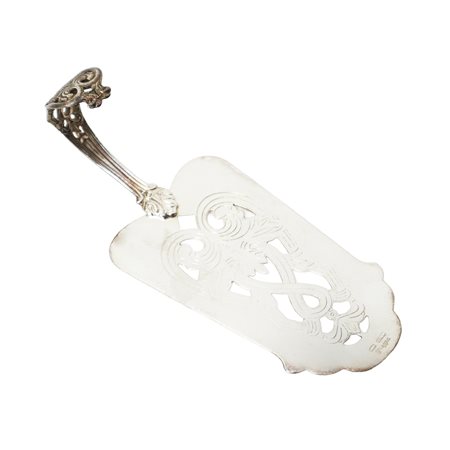 Argenterie Greggio - Spatolina da portata per pesce in argento 800