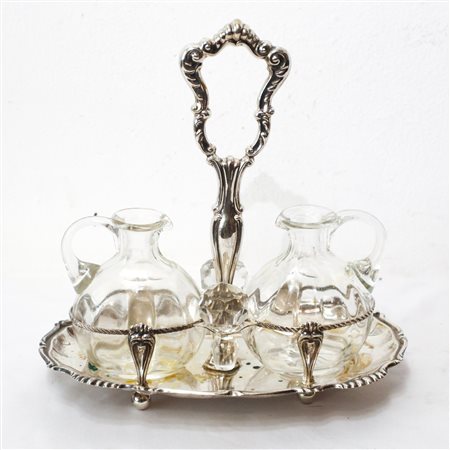 Oliera in argento 800