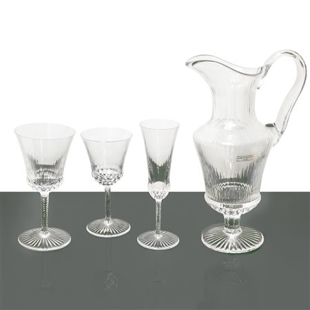 Saint Louis - Servizio di bicchieri  in cristallo Saint Louis modello Apollo
