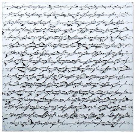 ALFREDO RAPETTI Letta 2003 tecnica mista su tela firmato, titolato e datato...