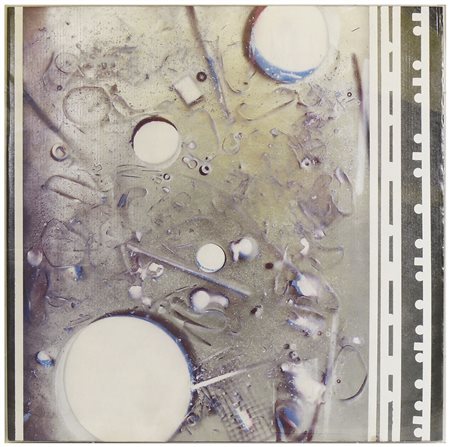 PAOLO MASI Cartone 2009 tecnica mista su cartone da imballaggio, al verso...