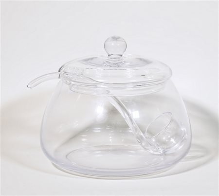 BOULE DA COCKTAIL IN VETRO SOFFIATO INCOLORE corredata da mestolo UNCOLOURED...