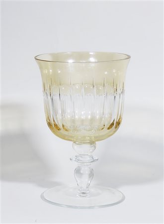 ALZATA IN CRISTALLO IRIDESCENTE lieve difetto h cm 25 IRIDESCENT CRYSTAL...