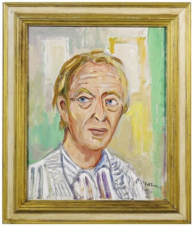 RODOLFO MARMA (1923-1999) Autoritratto 1990 olio su tela, firmato e datato,...