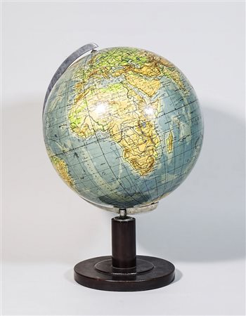 MAPPAMONDO DA SCRIVANIA su base in legno DESK GLOBE