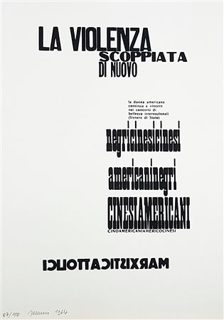 SARENCO - ISAIA MABELLINI Vobarno 1945 - Salò 2017 "Selected graphics"