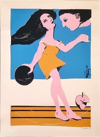 SALATINO CARLOS ALBERTO Buenos Aires 1939 "Senza titolo"