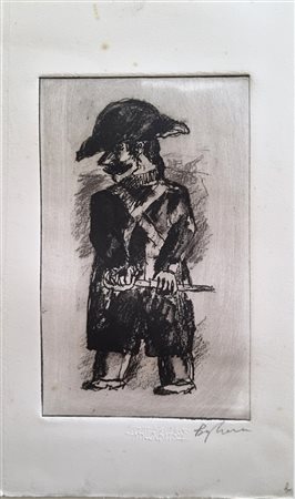 BORGHESE FRANZ Roma 1941 - 2005 "Senza titolo"