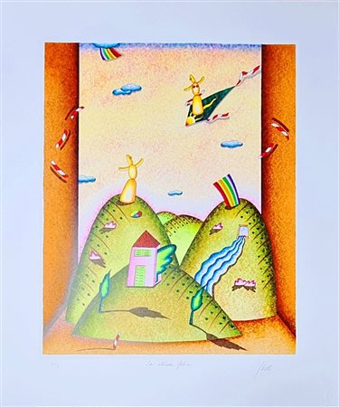 GHELLI GIULIANO Firenze 1944 - 2014 "La stanza felice"