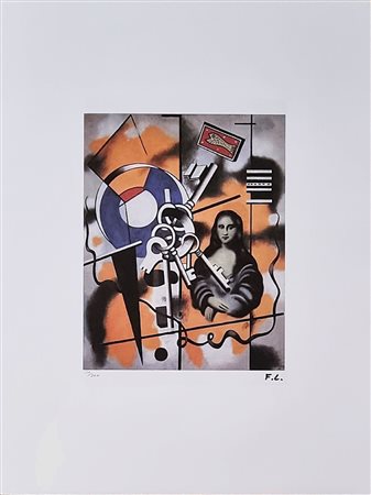 LEGER FERNAND Francia 1881 - 1955 "Senza titolo"