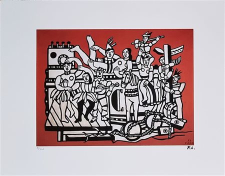 LEGER FERNAND Francia 1881 - 1955 "Senza titolo"