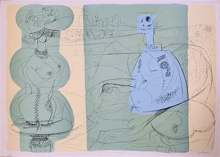 LIBERATORE FAUSTO MARIA Lucca 1922 - 2004 "Senza titolo"