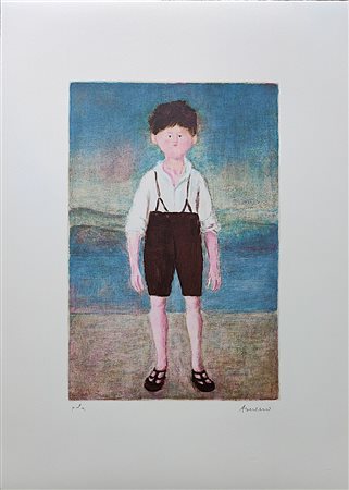 BUENO ANTONIO Berlino 1918 - Fiesole 1984 "Senza titolo"