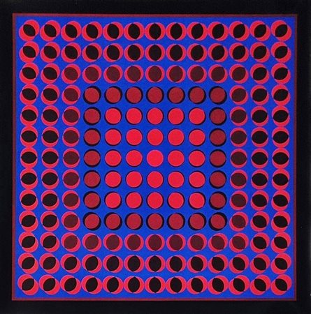 VASARELY VICTOR Ungheria 1906 - Parigi 1997 "Tuz"