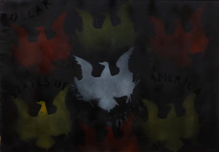 FRANCO ANGELI Senza titolo, anni '70