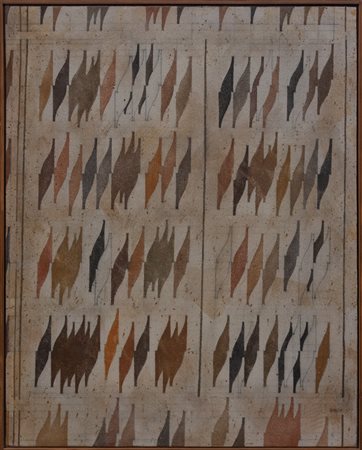 ENRICO SIRELLO Verticale, murale, 1999