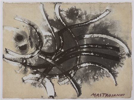 UMBERTO MASTROIANNI Il giardino dei misteri di Proust, 1980