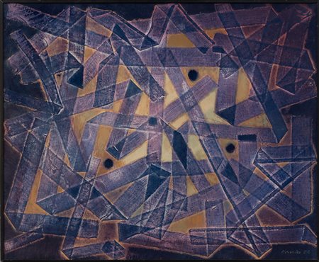 FELICE CANONICO Itinerario inquieto di 4 corpi celesti, 1984