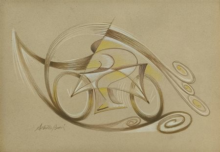 BONI ACHILLE (1896 - 1956) - VELOCICLO.