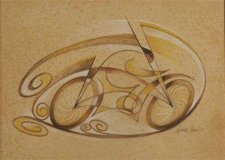 BONI ACHILLE (1896 - 1956) - VELOCICLO.