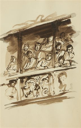 DA MILANO GIULIO (1895 - 1990) - SENZA TITOLO.