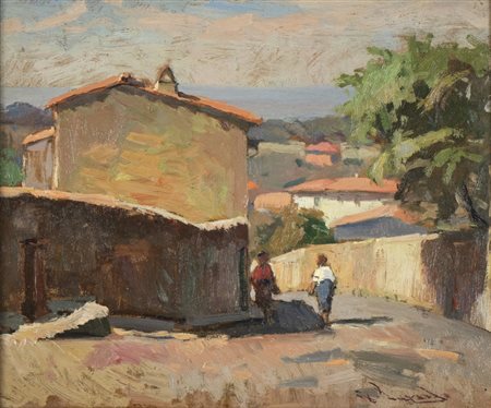 LUXARDO GIORGIO (n. 1930) - SALITA DI MONTENEGRO.