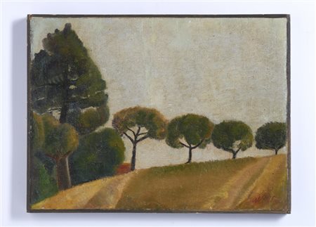 PEIFFER-WATENPHUL MAX (1896 - 1976) - SENZA TITOLO (PAESAGGIO).