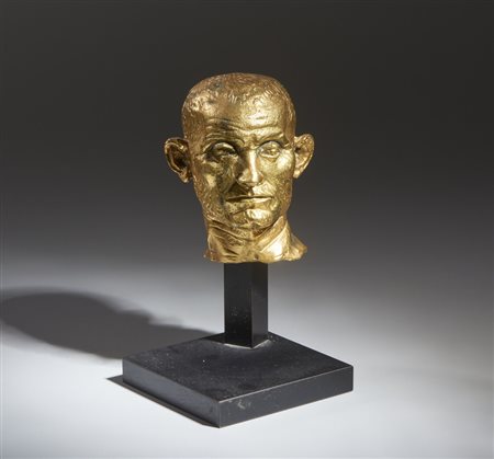 MESSINA FRANCESCO (1900 - 1995) - TESTA VIRILE .