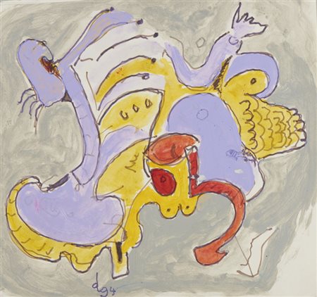 DORFLES GILLO (1910 - 2018) - SENZA TITOLO .