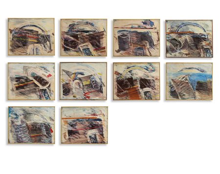 MAURI MAURO (1945 - 2001) - LOTTO COMPOSTO DA N. 10 OPERE.