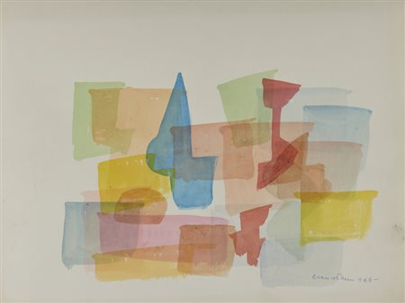 CIANGOTTINI GIOVANNI (1912 - 1998) - SENZA TITOLO .