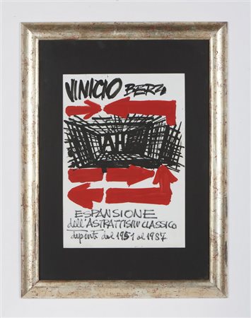 BERTI VINICIO (1921 - 1991) - ESPANSIONE DELL'ASTRATTISMO CLASSICO .