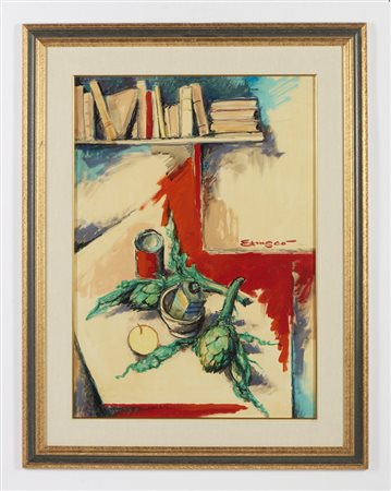 ETRUSCO (FERDINANDO BALDI) (1927 - 2007) - NATURA VIVA .