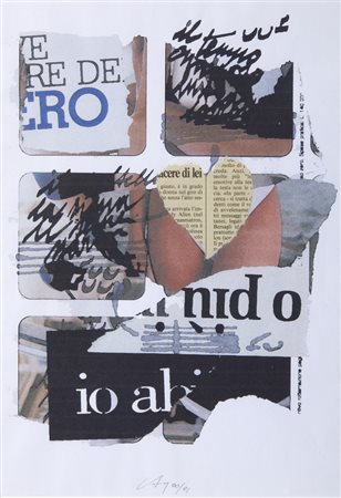 FONTANA GIOVANNI (n. 1946) - SENZA TITOLO.