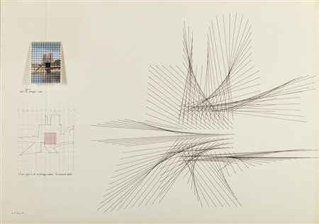 PINNA GAETANO (n. 1939) - ANALISI SEGNICA DI PAESAGGIO URBANO.