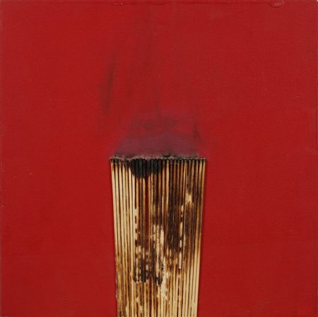 AUBERTIN BERNARD (1934 - 2015) - DESSIN DE FEU.