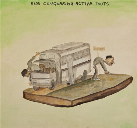 WANJAU PETER (n. 1968) - AIDS CONQUARING ACTIVE TOUTS.